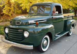 Classic Ford Trucks and a Crashed Site